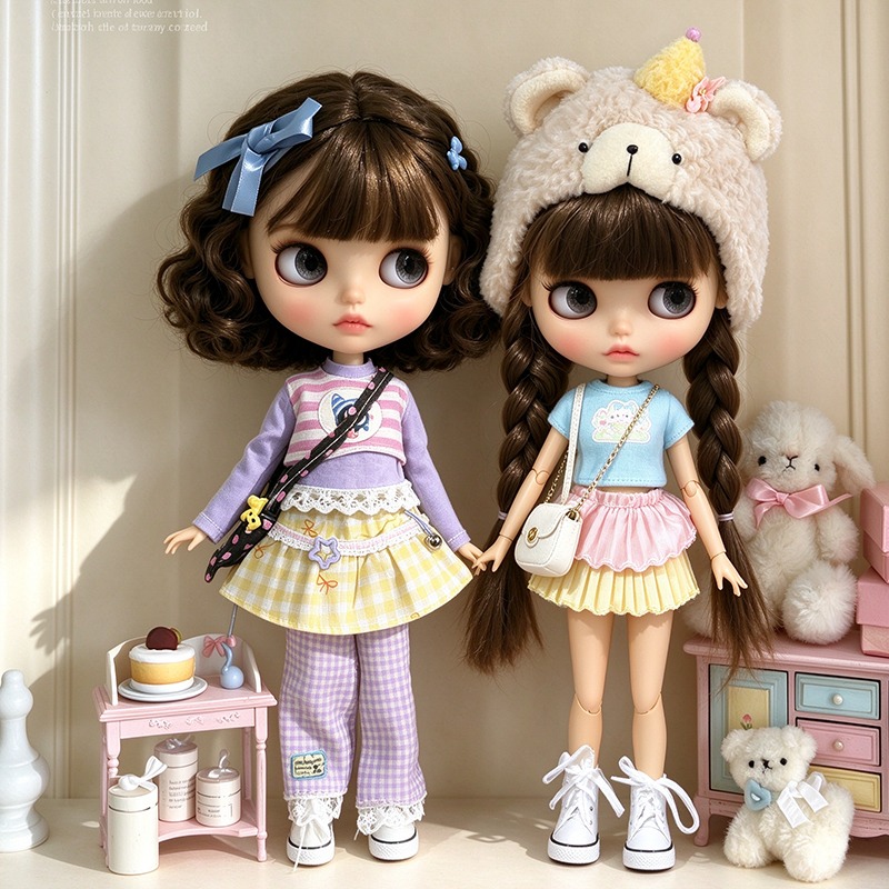 Kleding voor Blythe-pop: gestr - Baby Clothing Usa recensie en prijs